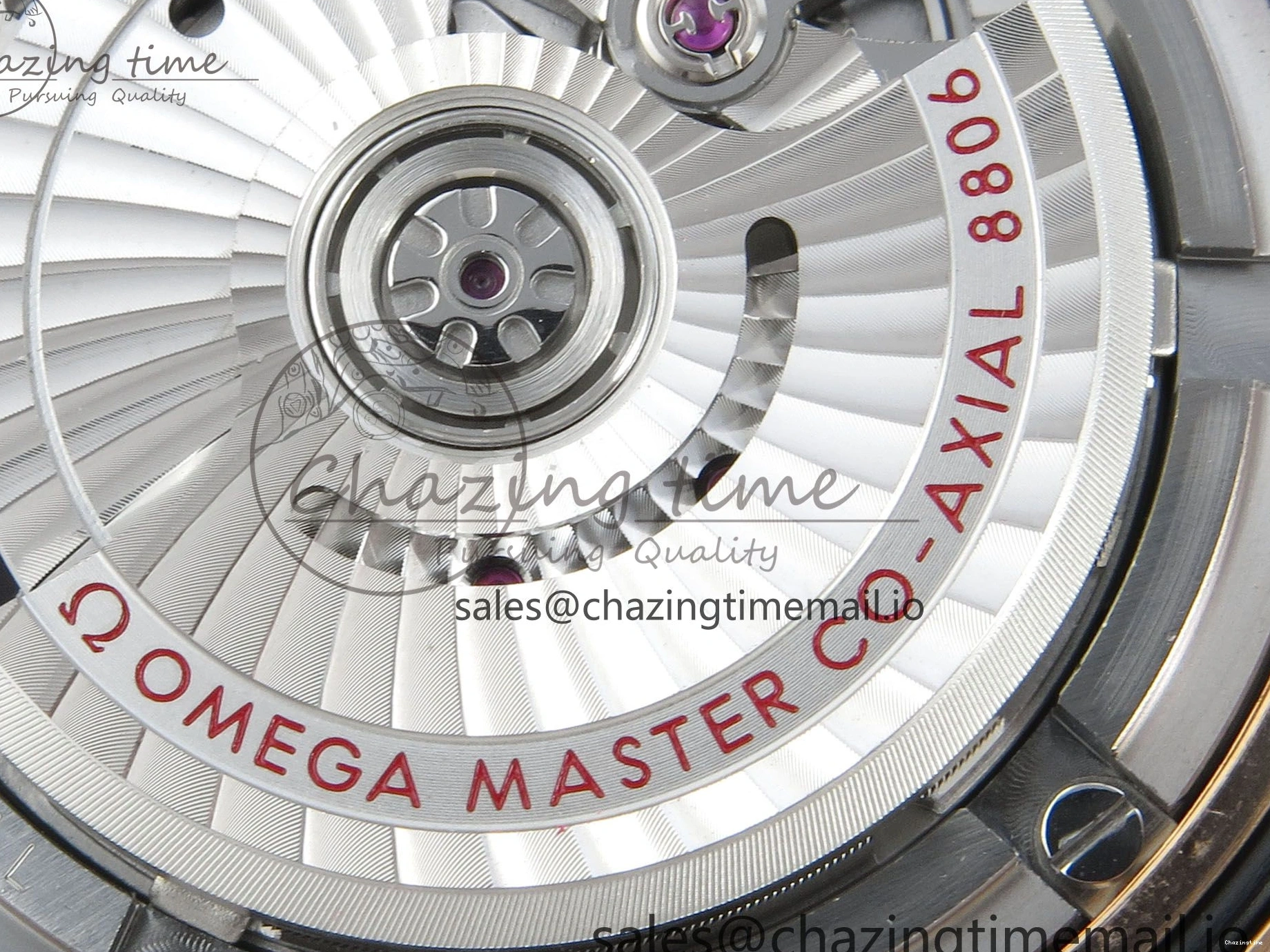 0226 Stylish Seamaster 300M Diver Rose Gold VSF 1:1 Best Edition Black Dial on Mesh Bracelet A 7662